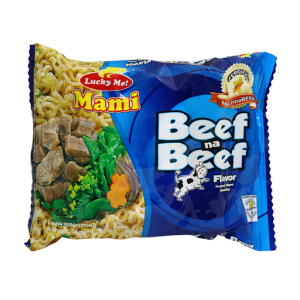 Lucky Me Instant Noodles Beef Na Beef 55g