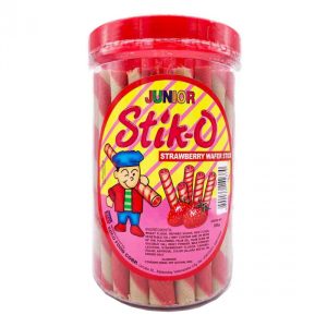 Stik-O Strawberry Wafer Sticks 380g