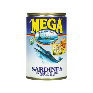 Mega Sardines in Oil 155g