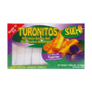 Golden Saba Mini Spring Rolls Banana and Yam 454g