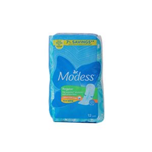 Modess Without Wings 12pcs