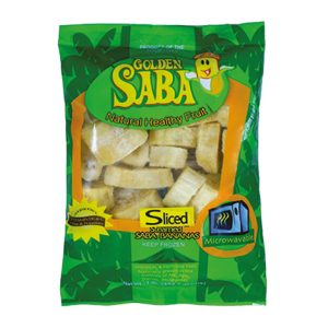 Golden Saba Steamed Banana Slices 454g