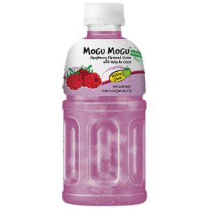 Mogu Mogu Raspberry Drink with Nata de Coco 320ml