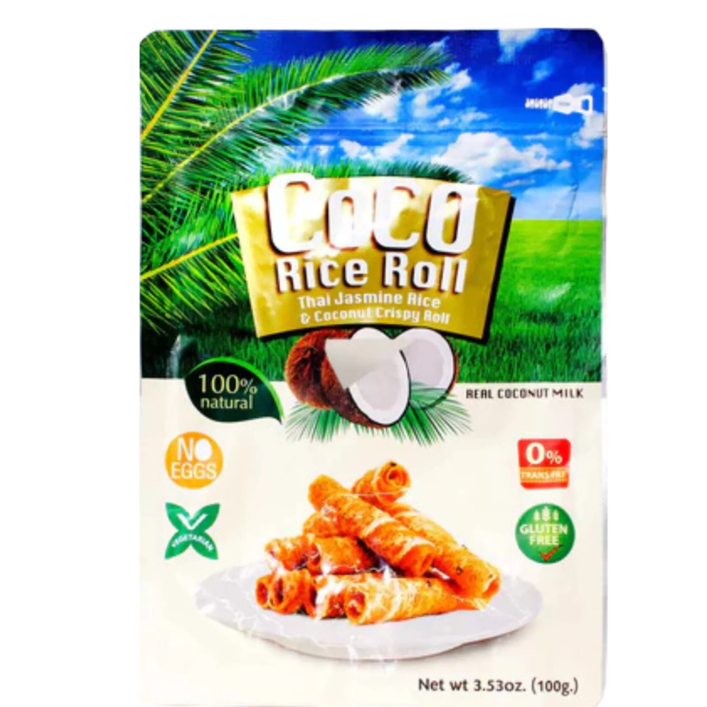 Cocorice Crispy Coconut Roll 100g - Filipino Store - Asian Supermarket