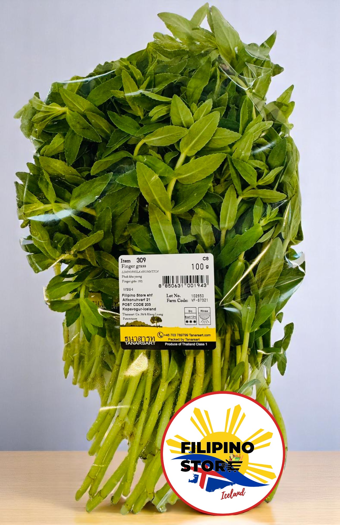 Fresh Finger Grass/Phak Khaeyang 100g