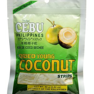 Cebu Brand Dried Coconut Strips 100g