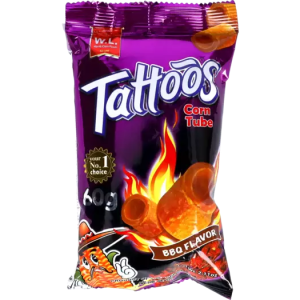 W.L. Tattoos Corn Tube Bbq Flavor 60g