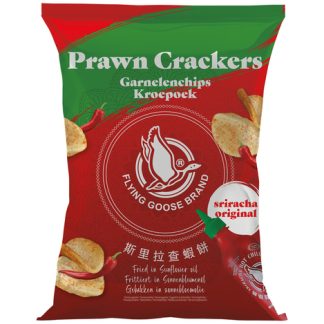 Flying Goose Sriracha Sweet Chilli Prawn Crackers 80g
