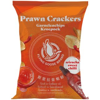 Flying Goose Sriracha Prawn Crackers 80g