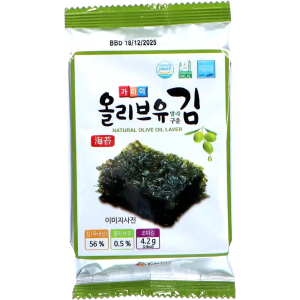 Garimi Olive Oil Seaweed Snack 4.2g