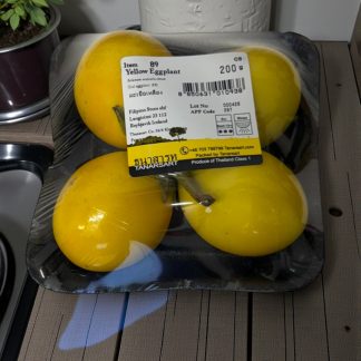 Fresh Yellow Eggplant 200g