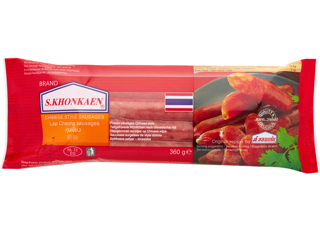 S.Khonkaen Chinese Style Sausages Lap Cheong 360g