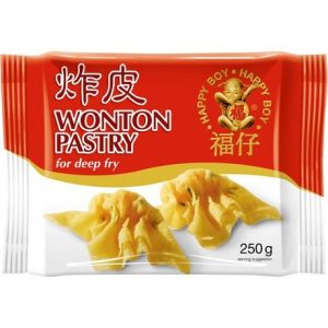 Happy Boy Wonton Pastry for Deep Fry 250g